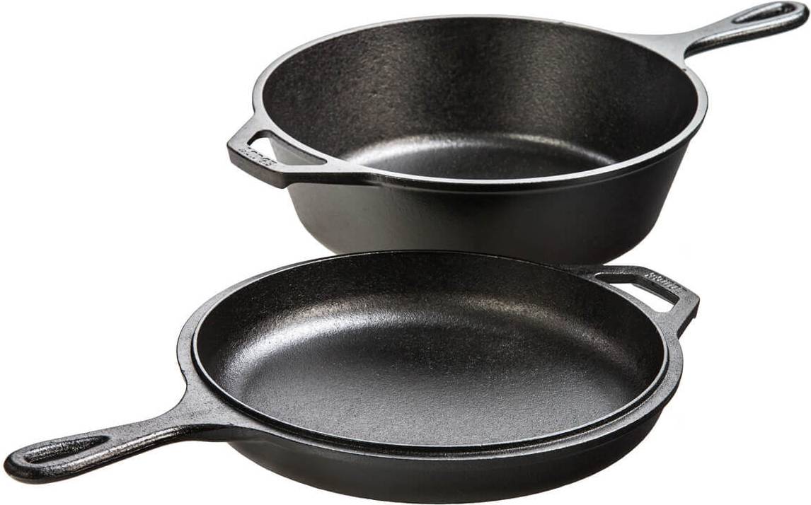 Lodge Combo Cookware Set 2 Parts