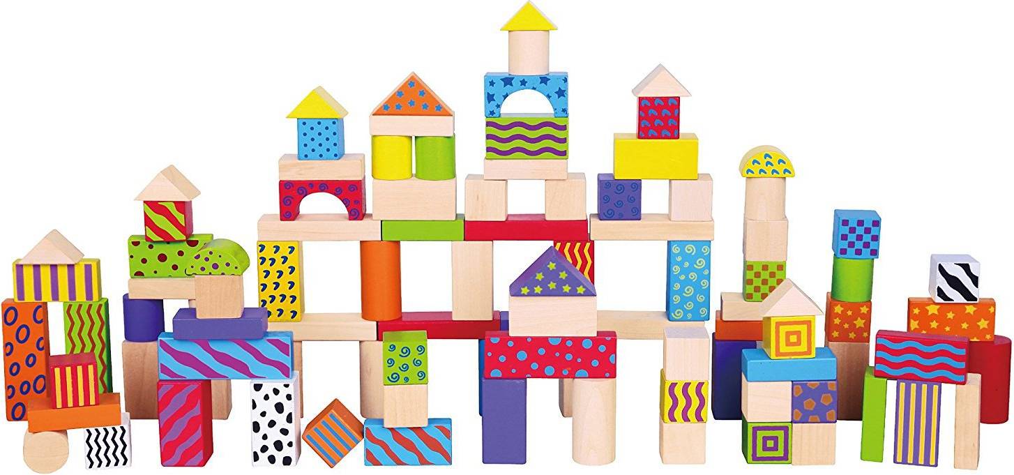 Viga Colorful Block Set 100pcs