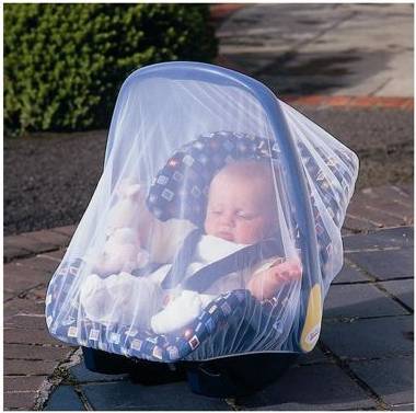 Infant Car Seat Insect Net