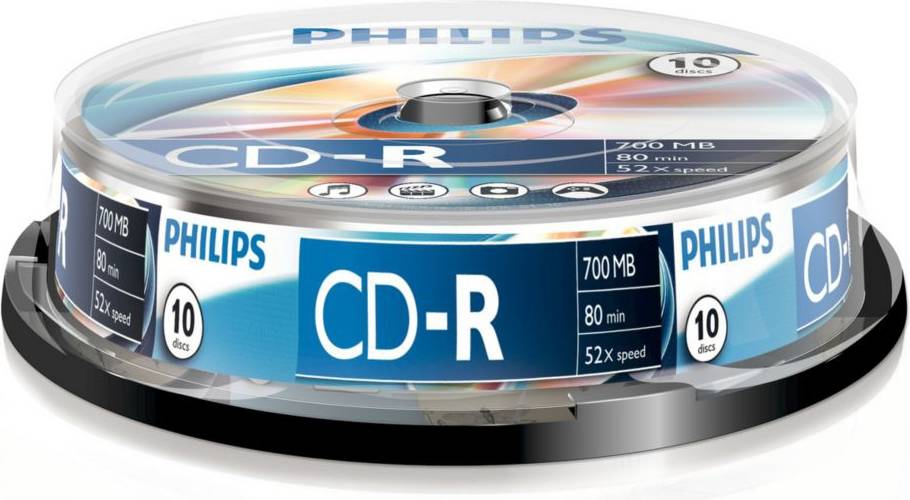 CD-R 700MB 52x Spindle 10-Pack
