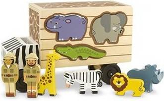 Animal Rescue Shape-Sorting Truck