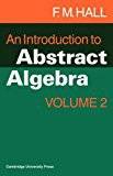 An 2 002: An Introduction to Abstract Algebra: v. 2