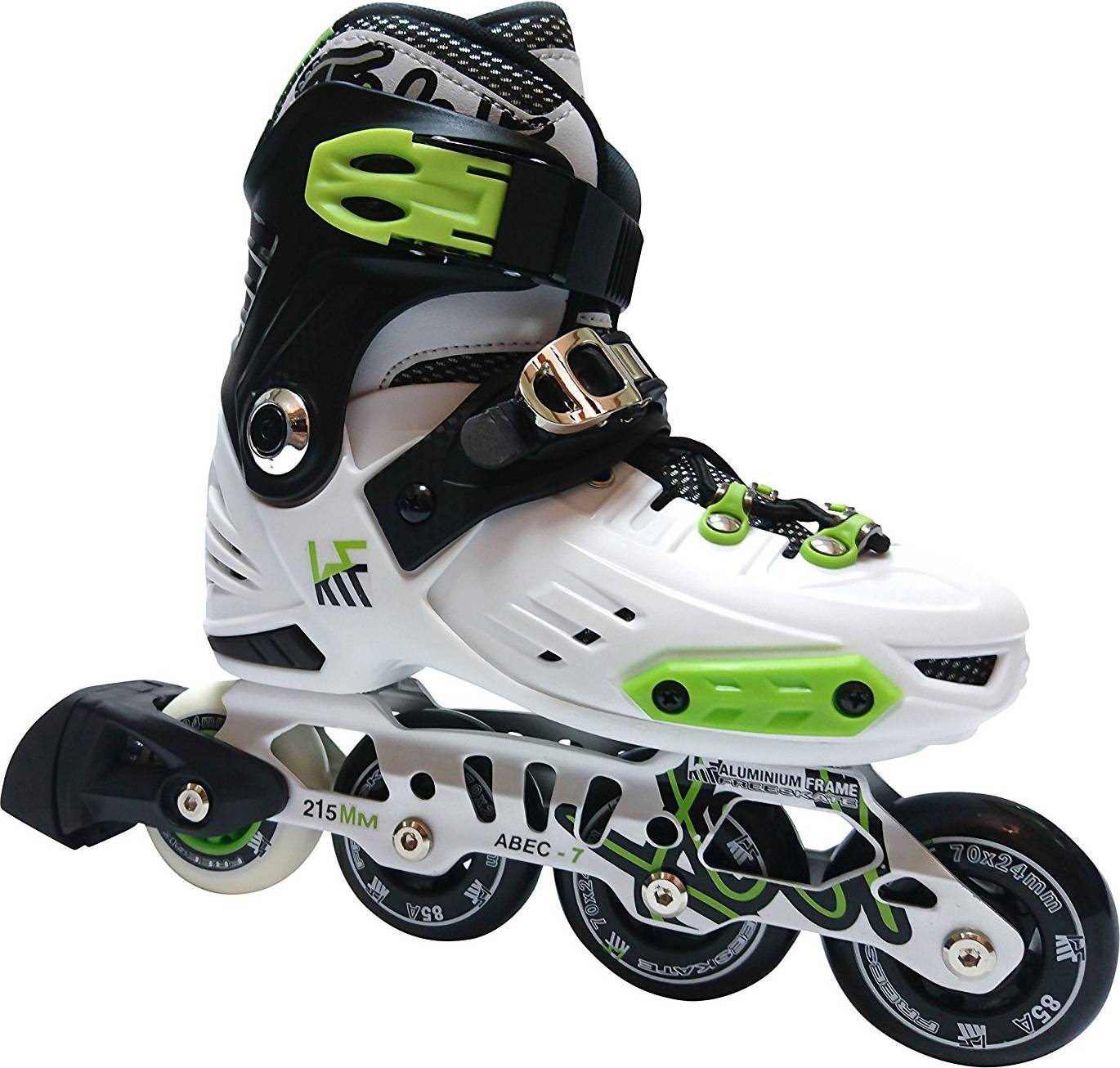 Freeskate First Inline Skates Verde Blanco