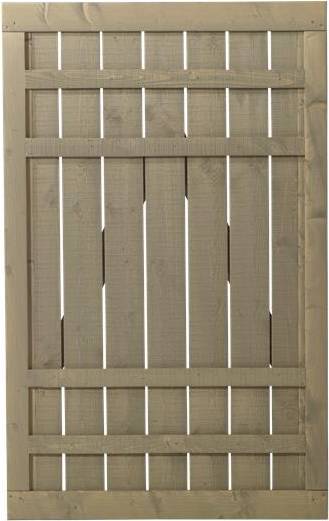 Plus Rustic Single Door Gate