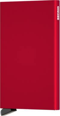 Metal kortholder Secrid Card Protector - Red