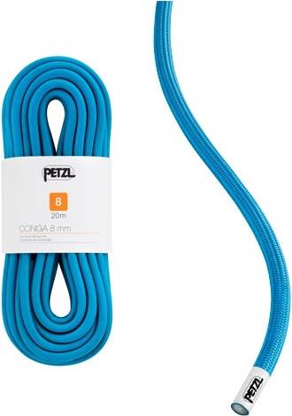 Petzl Conga 8mm Rope, Blue