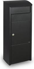 MEFA Birch Parcel Box 490 Ruko Lock - Black