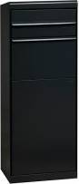 MEFA Maple Parcel Box 662 Ruko Lock - Black/Grey