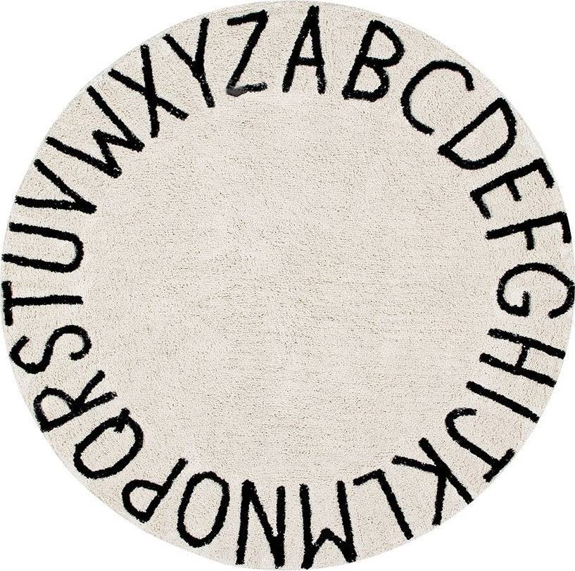 Lorena Canals Round ABC Rug