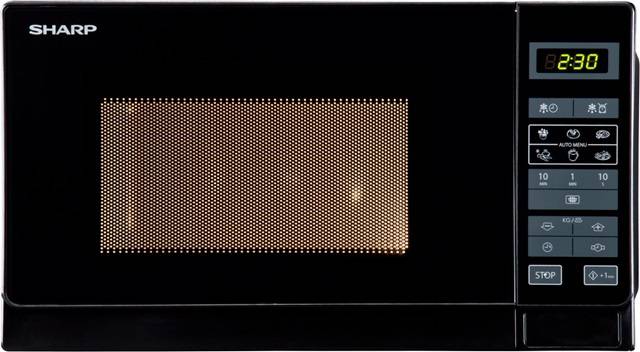 Small countertop microwave Sharp R-242BKW