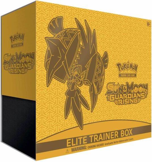 Elite trainer box Pokémon Sun & Moon Guardians Rising Elite Trainer Box