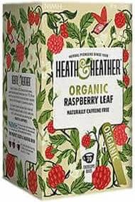 Raspberry leaf tea Heath & Heather Organic Raspberry Leaf 20pcs 1pack