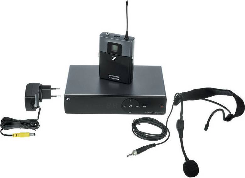 Sennheiser wireless microphone Sennheiser XSW 1-ME3 Wireless Headworn Microphone System
