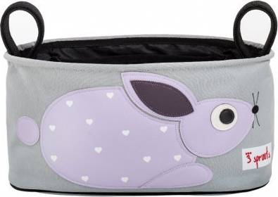 3 Sprouts Rabbit Stroller Organizer