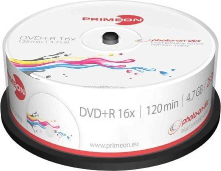Photo-On-Disc DVD+R 25 4.7 GB