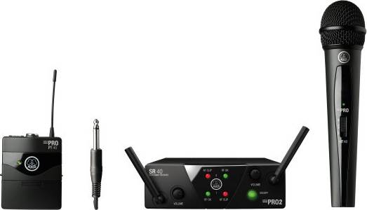 WMS40 Mini Dual Vocal Instrumental Set