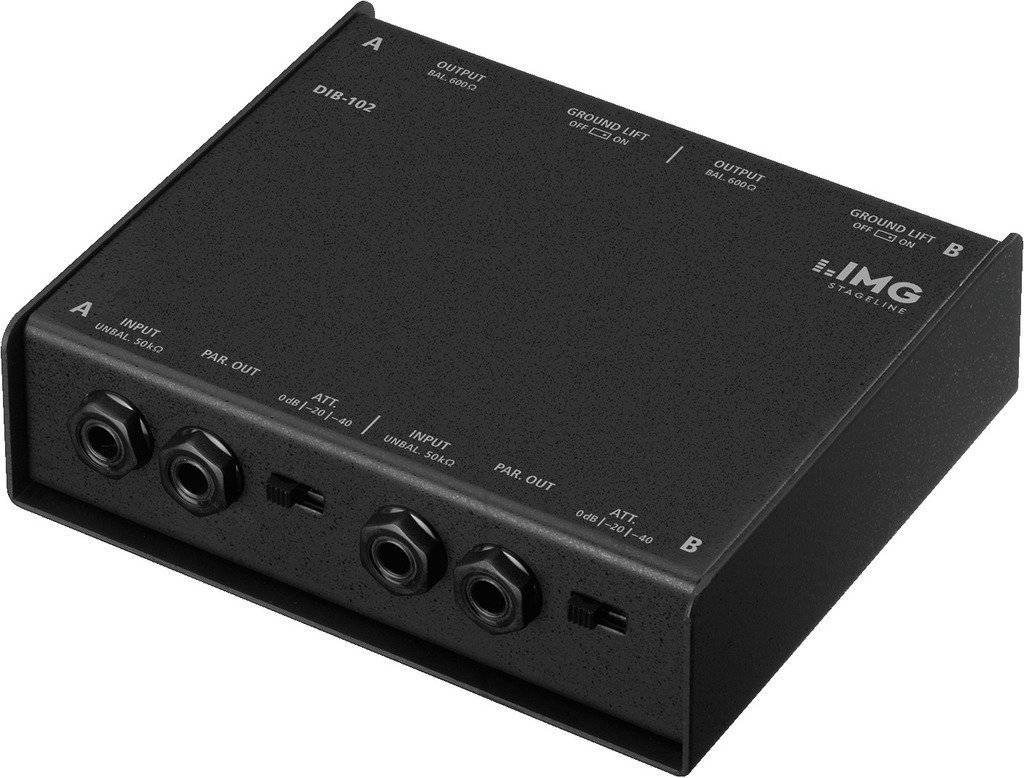 DIB-102 2-Channel DI Box