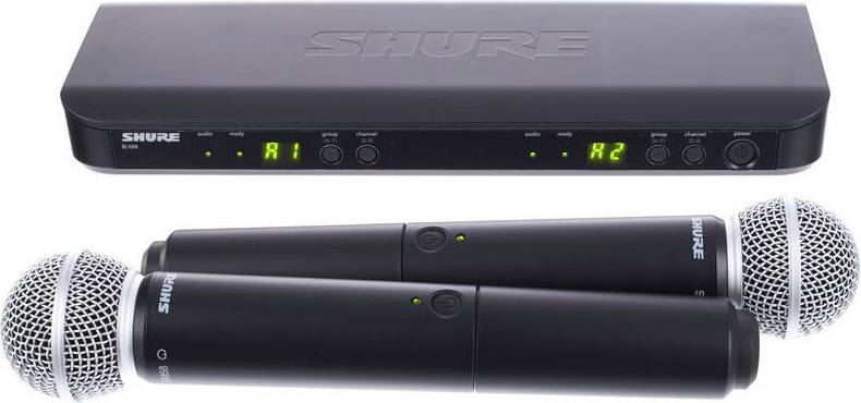 Shure sm58 Shure BLX288/SM58 Wireless Dual System