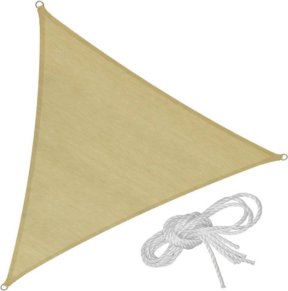 tectake Sun Shade Sail Triangular 500cm