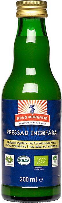 Pressad Ingefära