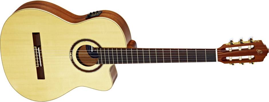 Ortega RCE138SN 6 String Performer Solid Top