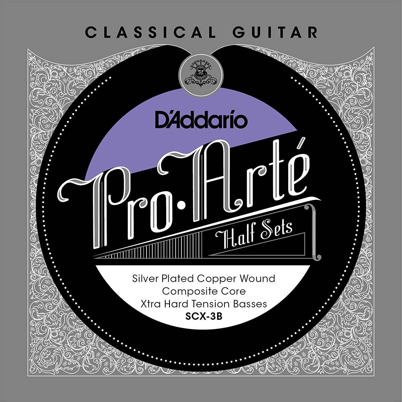 SCX-3B Pro-Arte Silver Copper Bass String Set