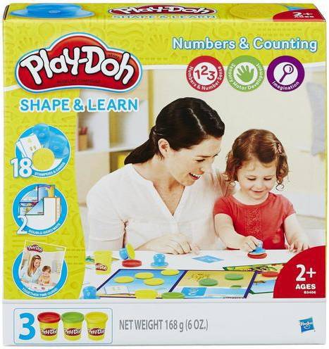 Play-Doh Shape & Learn Numbers & Counting