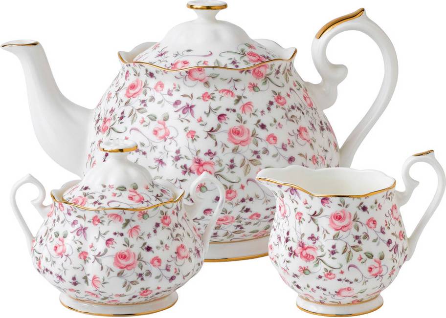 Rose Confetti Tea Set