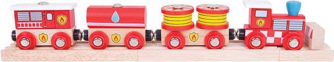 Bigjigs Fire & Rescue Train