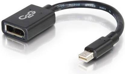 C2G Mini DisplayPort - DisplayPort M-F 0.2m