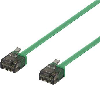 Flat U/UTP Cat6a RJ45 - RJ45