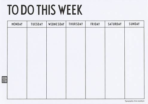 Weekly Planner