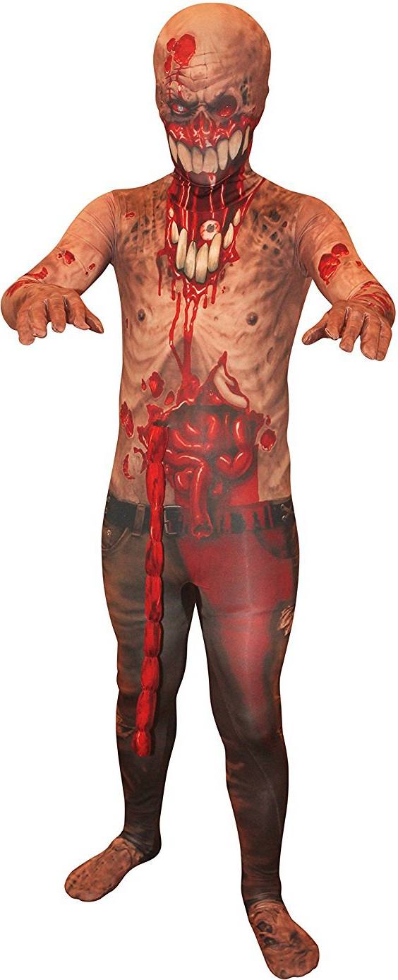 Morphsuit Exploding Guts Zombie Kids Morphsuit