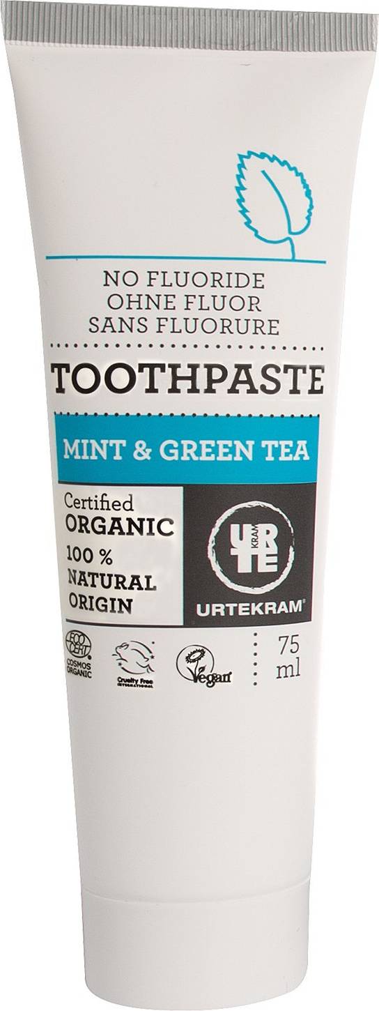 Mint & Green Tea Toothpaste Organic 75ml