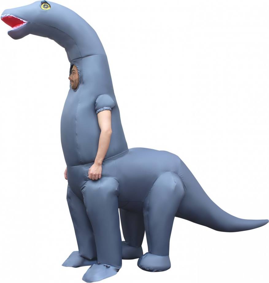 Giant Inflatable Brontosaurus Adult Costume