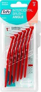 TePe Interdentale Ragers Angle Rood 6 Stuks