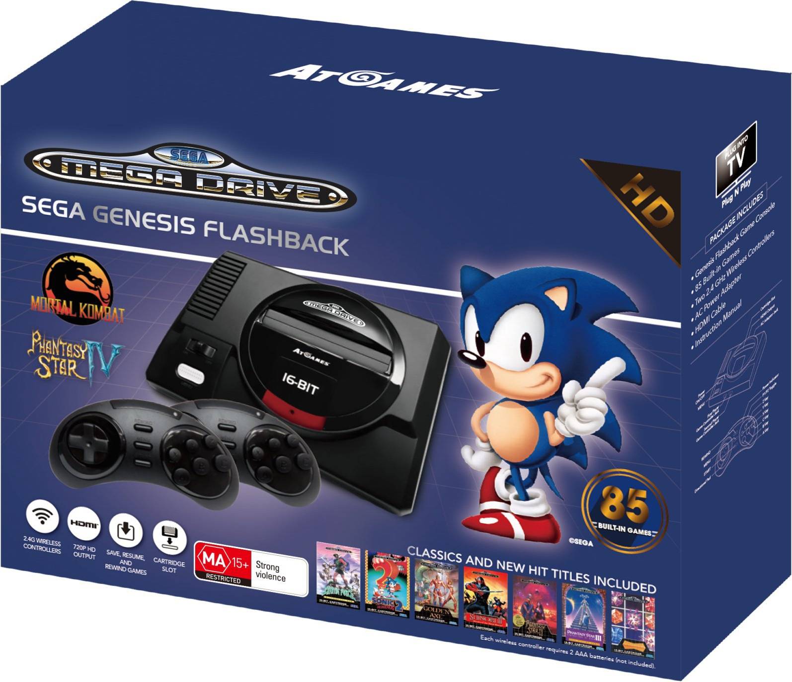 AtGames Mega Drive Flashback