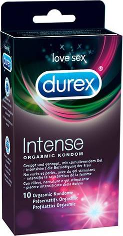 Durex Intense Orgasmic 10-pack