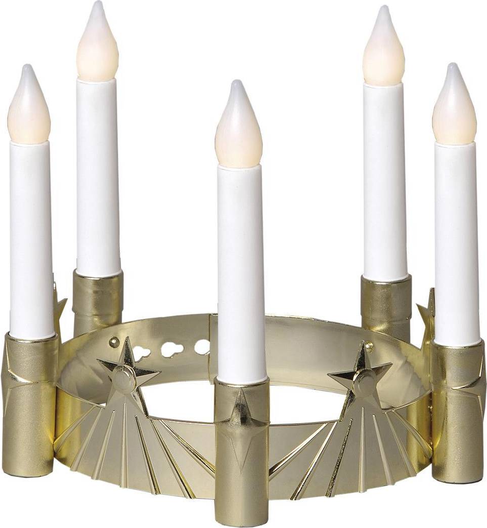 Luciakrone Guld LED