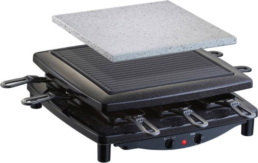 RC 3 Plus Chroom Gourmet Raclette