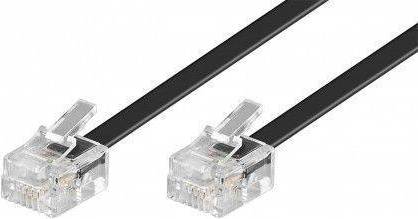 Goobay Modular 6P4C Flat RJ11-RJ11 3m