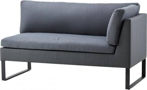 Cane-Line Flex 2-seat Left Modular Sofa Modulsoffa