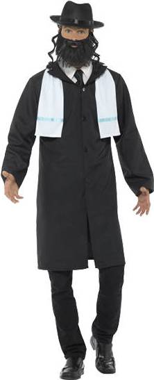 Smiffys Rabbi Maskeraddrakt