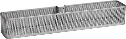 Elfa Utility Small Mesh Basket Platinum Storage System