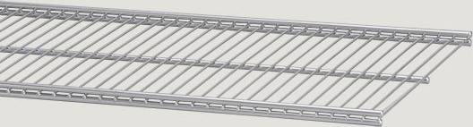 Elfa Ventilated Shelf Platinum Storage System
