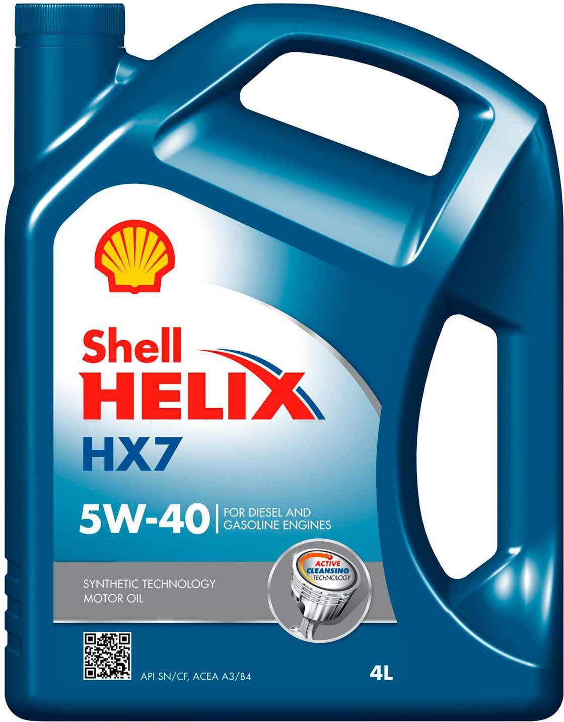 Shell helix Shell Helix HX7 5W-40