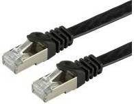 Value Extra-Flat RJ45 F/UTP Cat6 1m