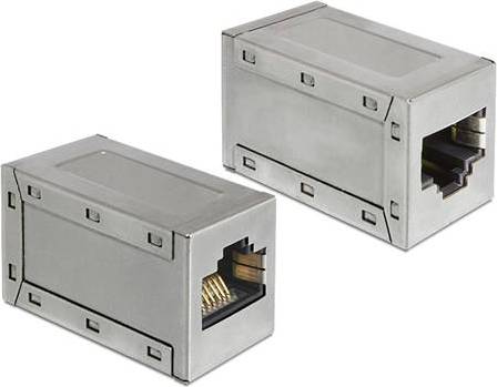 DeLock RJ45-RJ45 STP Cat6a F-F Adapter