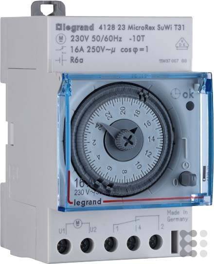 Legrand Microrex3 Aqt31 Switch Daily Programme