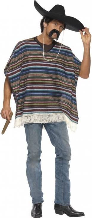 Smiffys Authentic Looking Poncho